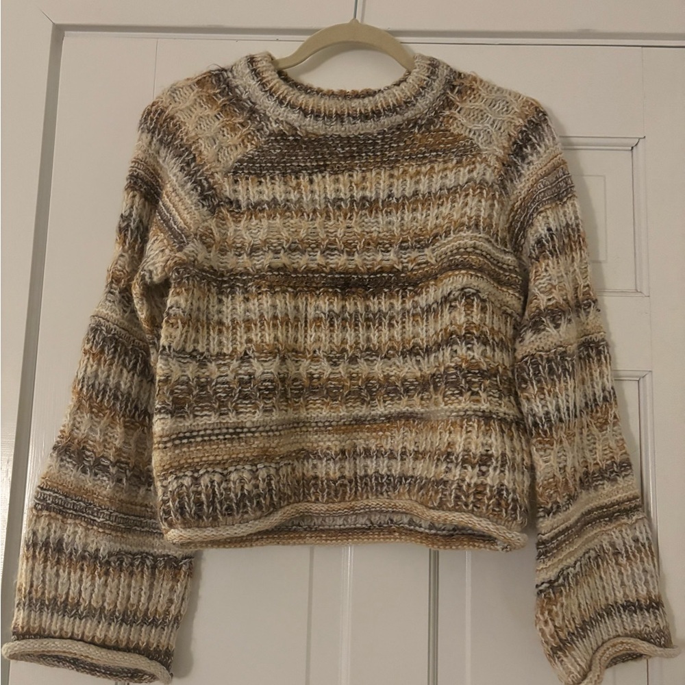 Cozy Multicolor Knit Sweater